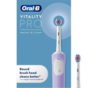 Purple Electric Toothbrush for Adults with 3 Cleaning Modes & 2 Refill Heads