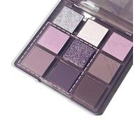 Purple Eyeshadow Palette - Matte and Glitter Shades for Women, Highly Pigmented Long Lasting Dream Purple Make-Up Palettes, Waterproof Blendable Eyeshadow for Girls