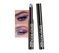 Purple Eyeshadow Stick, Metallic Shimmer Violet Pink Eyeshadow Pen, Highly Pigmented Buildable Eye Color, Eyes Makeup Gift for Women Easy to Blend Brightener