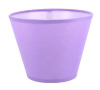 Purple Fabric Lampshade Cover for Table Lamps, E27 Halloween Season | 42mm Inner Opening, Iron Frame, Smooth Woven Finish, Easy Fitting with Fixing Ring, Glare Reduction for Reading