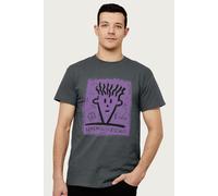 Purple Face Normal Is Boring Fido Dido T-Shirt Fido Dido Charcoal L