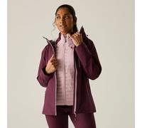Purple female 12 Regatta Women's Waterproof Birchdale II Jacket Purple, Size: 12
