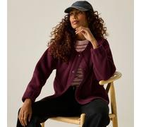 Purple female 20 Regatta Women's Lea Full Button Fleece Purple, Size: 20