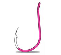 Purple Fishing Hook, 10 Pcs Barbed Perforated Hooks with 15° Angle Triple Diamond Point, High Carbon Steel for Big Fish(Lila,6#)