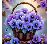 Purple Flowers Autumn 200 Piece Jigsaw Puzzles for Adults, Colourful, Fun, Challenging and Brainteasing Adults jigsaw puzzles 200 Pieces, Beautiful Decoration Puzzle