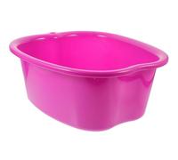 Purple Foot Bath Bucket for Home Use, Plastic Pedicure Basin