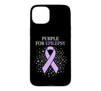 Purple For Epilepsy Awareness Neurological Seizure Disorder Case for iPhone 15 Plus