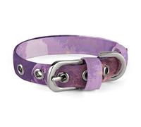 Purple Galaxy Dog Collar Quick Release Buckle for Easy on Off. Cat Collar - Adjustable Comfortable.Oxford Cloth Pet Collar for Small Medium Dog and Cat.