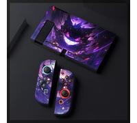 (Purple Gengar) Pokémon Soft Shell TPU Protective Case Skin Cover For Switch Console Gift UK