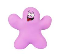 Purple Giant Mr Splatman - Bendy, Stretchy, Squishy, Stress Relief Toy, Anxiety and Tension Reduction Companion, Stocking Filler, Novelty Fidget Toy with Fun Graphic Faces (Giant Purple)