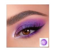 Purple Glitter Eyeshadow, Creamy Shimmer Eye Shadow, Liquid Eyeshadow for Women Makeup, Metallic Single Eyes Shadows Cream, Soft Smooth Shiny Shimmering Cool Makeup Palettes
