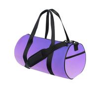 Purple Gradient Modern Art Large Duffle Bag Sports Gym Bag Hiking Foldable