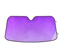 Purple Gradient Shield for car Windshield Foldable heatshield Window Shade Sun Blocker Protector de sol para carro