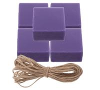 Purple Grape Cluster Handmade Soap Material for Body and Hands | Jute and Soap Craft Supply, Moldable Skin-friendly Finish, Shower Use, Daily Making, Realistic Grape Appearance