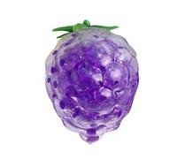 Purple Grapes-Shaped Stress Relief Toy Sensory Cute Squeeze Toy with Super Soft for Adults