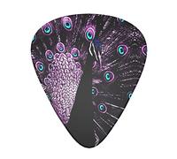 Purple Guitar Picks for Acoustic Electric Guitar and Ukulele, Bass