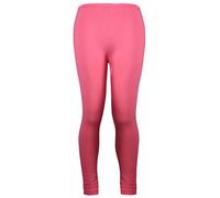 Purple Hanger New Ladies Plus Size Stretch Jersey Leggings Womens Plain Elasticated Trousers Long Pants (32-34, Coral)