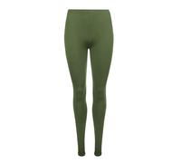 Purple Hanger New Ladies Plus Size Stretch Jersey Leggings Womens Plain Elasticated Trousers Long Pants (28-30, Khaki)