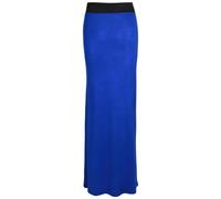 Purple Hanger Women's Plain Skirt Small / Medium Royal Blue