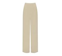 Purple Hanger Womens Stretch Ladies Elasticated Baggy Wide Leg Palazzo Plain Loose Fitted Trousers Pants Plus Size (as8, Numeric, Numeric_16, Numeric_18, Regular, Regular, Stone)