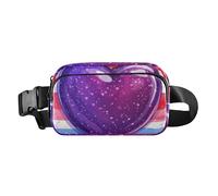 Purple Heart Day Soldier Cute Waist Bag Fanny Pack for Men Women Small Sling Chest Bag with Adjustable Strap for Cycling Hiking Gym, Purple Heart Day Soldier, One Size