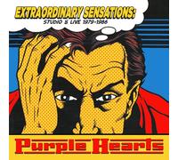 PURPLE HEARTS - EXTRAORDINARY SENSATIONS - STUDIO AND LIVE 1979-1986 3CD CLAMSHELL BOX