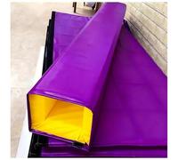 Purple Heavy Duty Basement Safety Pad for Square Pole 3x3 4x4 5x5 6x6 8x8 10x10 Inch, Universal Padded Pole Cover Wrap Around Outdoor Column, All Weather Post Padding(H 7ft,Id 11.5x11.5 in)