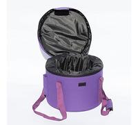 Purple Heavy Duty Sponge Padded Crystal Singing Bowl Case For 6-12/8-14 Inch Sound Bowls,One,12,Inch Purple(1 Pc)