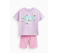 Purple Hello Kitty Graphic T-Shirt & Cycle Shorts Set 2-3 years