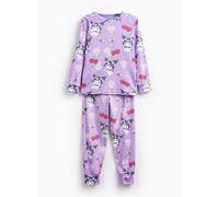 Purple Hello Kitty Kuromi Fleece Pyjama Set 8-9 years