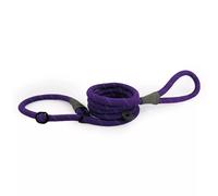 (Purple) HugglePets Advanced Reflective Slip Rope Dog Lead - 180 x 1.2cm