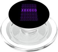 Purple Hugs N Kisses Purple Graphic PopSockets PopGrip for MagSafe