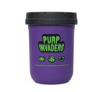 Purple Invaders 8oz Mason Stash Jar by The Smokers Club