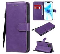 (purple, iPhone 13 Pro Max) Phone Case For iPhone 13 Pro Max Huawei P50 Honor 9X Xiaomi Poco M4 Pro Redmi Note 11 11S Flip Cover Leather Wallet Book Style Solid Color Phone Cover