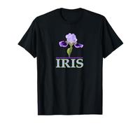 Purple Iris Flower T-Shirt T-Shirt