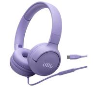 (Purple) JBL Tune 520C USB-C Comfort Fit Wired On Ear Headphones with Type-C Connection