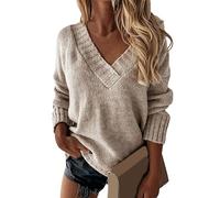 Purple Jumper Women Ladies Jumpers Size 12 Red Christmas Jumpers for Women UK Jumper Dress for UK Women's Casual Round Neck Knitted Sweater Ladies Winter Jackets Long Tunic