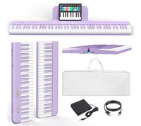Purple Keyboard Piano 88 Key