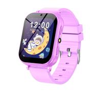 (purple) Kids Games Smart Watch Camera Music Play Flashlight Pedometer Habit Tracking Children Smartwatch For Boys Girls Gifts