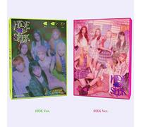 PURPLE KISS - PURPLE KISS HIDE & SEEK 2nd Mini Album [ HIDE / SEEK ] RANDOM Ver. 1ea CD+108p Photo Book+1ea Folded Poster(On pack)+1ea Ticket+1ea Sticker+2ea Photo Card