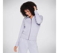 Skechers Womens The Hoodless Hoodie Hooded Sweatshirt Top Diamond Hoody Zip