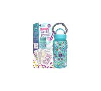 PURPLE LADYBUG Decorate Your Own Water Bottle for Kids - Mermaid Gem Water Bottle Craft Kit for Girls, Creative Birthday Gift for 4-10 Year Old Girls, BPA-Free, Leak-Proof, Reusable Water Bottle