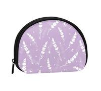 Purple Lavender (3) Small Makeup Sanitary Napkin Storage Bag,Women's Cosmetic Coin Purse