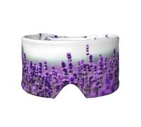 Purple Lavender, Full Eye Covers Light Blocking Eye Mask Sleep Eye and Ear Muffs