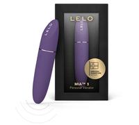 (Purple) LELO MIA 3 Female Personal Massager, Mini Vibrator Quiet With 8 Pleasure Settings And an Updated Petite Design