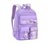 Purple Light Blue Travel Backpacks For Girls Large Bookbags For Teens Girls Backpack For School Laptop Compartment Primary School Foundation V Backpack