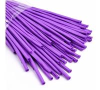 Purple Long Modeling Balloons 100 Pack Professional Latex Twisting Kit for Animals Making 260Q Magic Sculpting Shapes for Party Decorations Kids Birthday Events Balloon Art