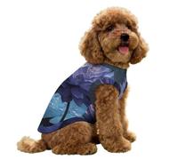 Purple Lotuss Magic Water Lily Dog Shirts Cooling Tank Vest M