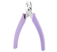 Purple Manicure Nail Pliers for Rhinestones Gems Picker Removal Wire Cutter Nail Unloading Nippers Chain Scissors Nail Art Tool Durable All Purpose Tool Nail Art Accessories
