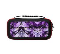 Purple Marble Portable Travel All Protective Bag Soft Lining for Switch Console Pro Controller Accessories
